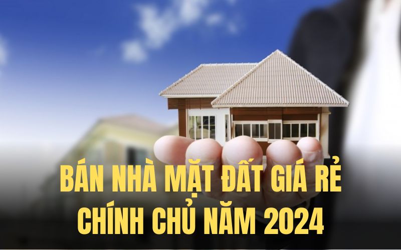 bán nhà mặt đất