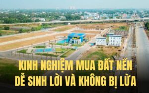 kinh nghiệm mua đất nền